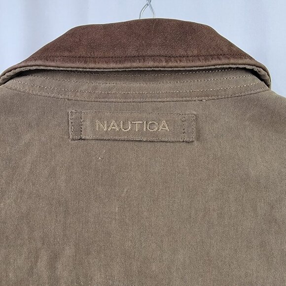 Nautica Men’s XXL Barn Jacket | Corduroy Collar | Classic Field Style - Picture 8 of 11